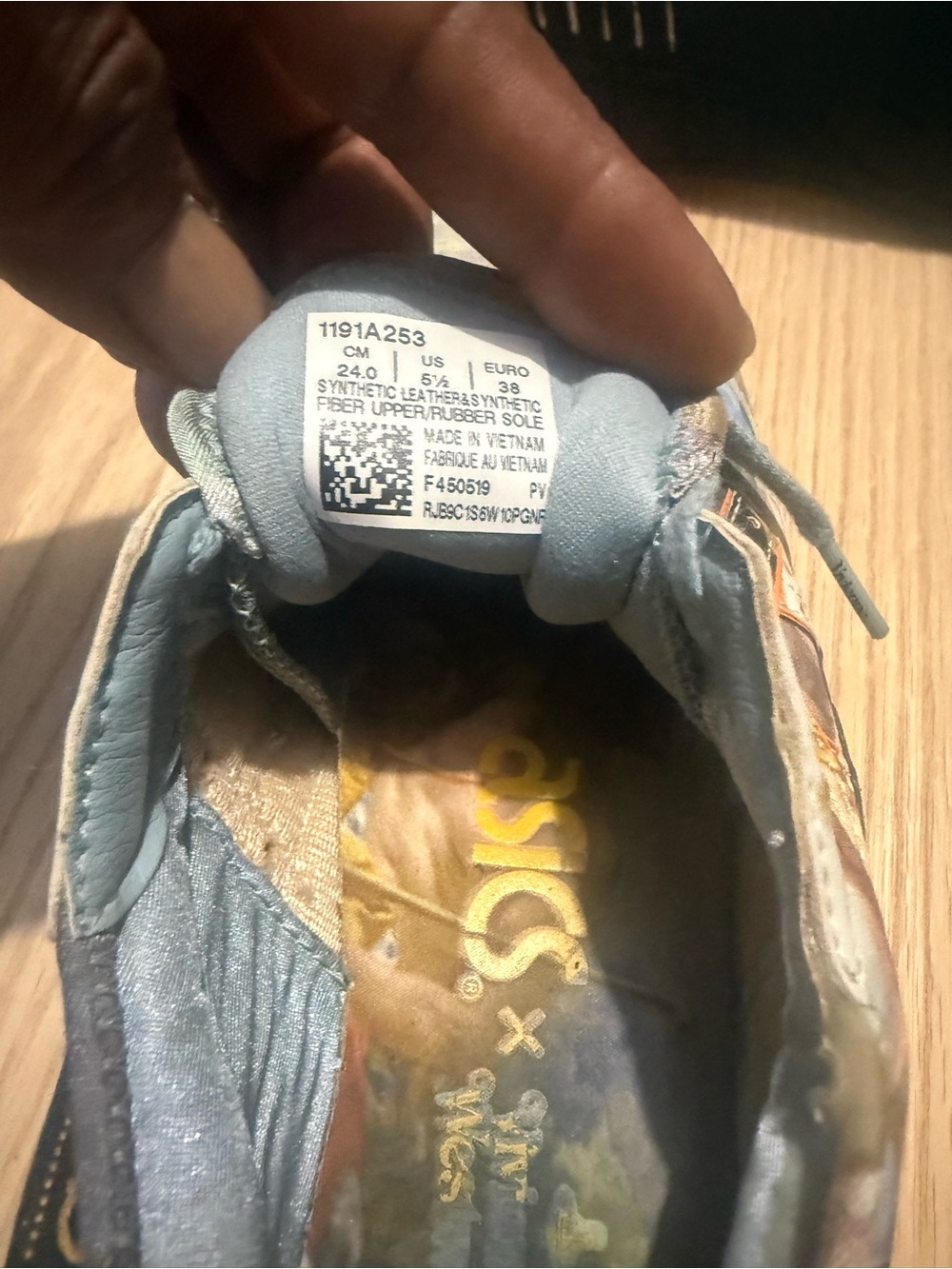 Men’s Asic Hyper Gel Lyte Vivianna Westwood collab sneakers. excellent condition - Picture 6 of 9
